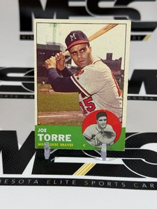 Joe Torre 1963 Topps #347 Vintage Baseball Card