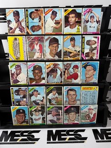 1966 Topps 25-Card Vintage Baseball Lot - #2