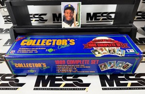 1989 Upper Deck Baseball Complete Set w Iconic Ken Griffey Jr. RC #1