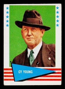 Cy Young 1961 Fleer Baseball Greats #153 Vintage Baseball Card