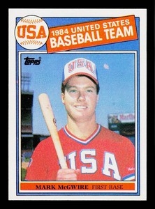 Mark McGwire RC 1985 Topps #401 Vintage Rookie Baseball Card