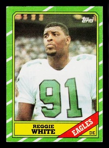 Reggie White RC 1986 Topps #275 Vintage Football Card