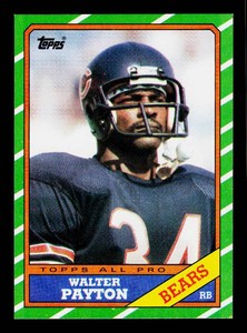Walter Payton 1986 Topps #11 Vintage Football Card