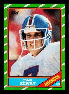 John Elway 1986 Topps #112 Vintage Football Card