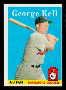 George Kell 1958 Topps #40 Vintage Baseball Card