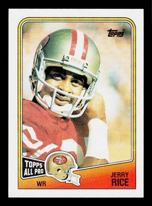 Jerry Rice 1988 Topps #43 Football Card