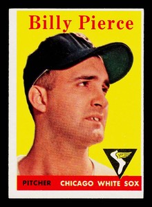 Billy Pierce 1958 Topps #50 Vintage Baseball Card