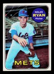 Nolan Ryan 2nd Year 1969 Topps #533 Vintage Baseball Card - TOUGH TO FIND CARD!