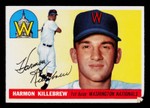 Harmon Killebrew RC 1955 Topps #124 Vintage Rookie Baseball Card