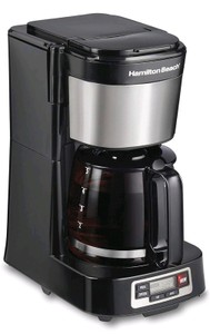 Hamilton Beach FrontFill Mini Brew 5-Cup Programmable Coffee Maker