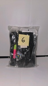 Black Crochet Braiding Hair Extensions (6 Packs)