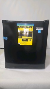 Criterion 1.7 cu ft Compact Refrigerator with Freezer Compartment, Black (CCR17CE1B)