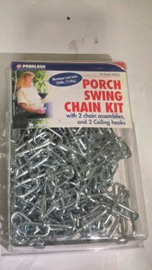 Peerless Porch Swing Chain Kit (#8260035), 255 lb Load Limit