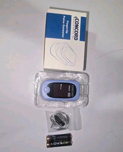 Concord Health Supply Fingertip Pulse Oximeter, Blue