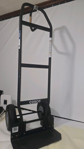NEW  Hand Truck with Loop Handle and Flat-Free Tires, Black