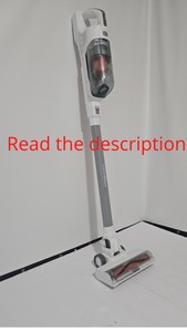 $130  Lot 86  BLACKDECKER POWERSERIES 20V MAX Cordless Stick Vacuum (BHFEA520J)