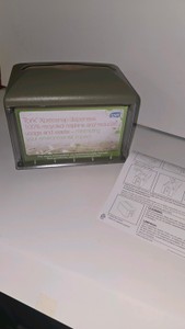 Lot 134  Tork Xpressnap Tabletop Napkin Dispenser, Gray
