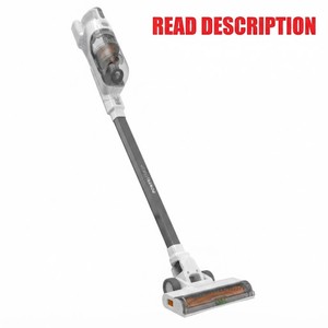 $130  Lot 86  BLACKDECKER POWERSERIES 20V MAX Cordless Stick Vacuum (BHFEA520J)