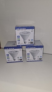 Lot 80  Lot of 3 Dimmable 15w Dimmable LED