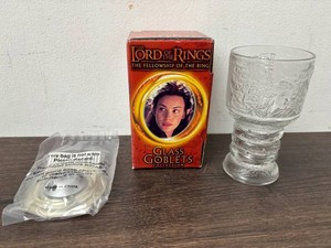 Lord of the Rings Fellowship of the Ring Arwen Glass Goblet