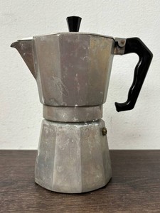 Vintage Octagonal Stovetop Moka Pot