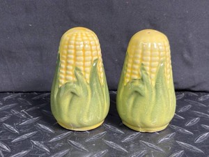 Ceramic Corn-on-the-Cob Salt & Pepper Shaker Pair