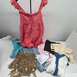 Womens Clothing Mixed Lot - Dresses, Tops, Jeans & Swimwear (9pc)
