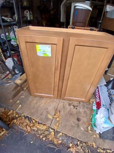 Cherrywood wall cabinet