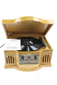 Philco 841205 Turntable CD Cassette Audio System - for Repair
