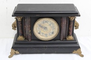 Wm. L. Gilbert Clock Co. Bonanza Ornate Mantel Clock