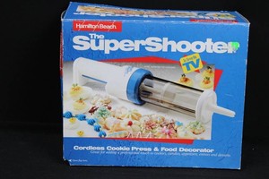 Vintage Hamilton Beach SuperShooter Cordless Cookie Press