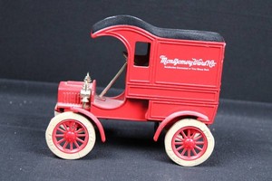 Vintage Montgomery Ward & Co. Delivery Car Toy 4 x 5