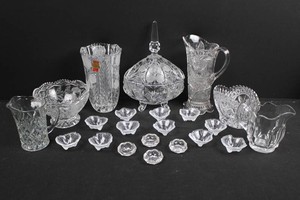 Crystal Glassware - Bowls, Pitchers & Dishes