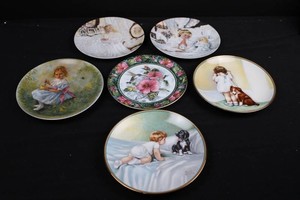 Bessie Pease Gutmann & Knowles Collector Plates (Lot of 6)