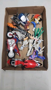 musc action figure lot.  pokemon, dragonball, z etc