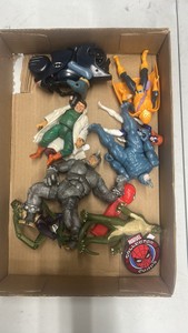 DC, action figure, Batman, Spider-Man action figure