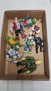 Lots of toy play mates Teenage Mutant Ninja Turtles TmnT action figures