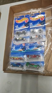 Lot of Mattel Hot Wheels 8 total. 2 4 car sets white ice series and Phantom Racer series in package