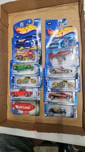 lot of 10 diecast toy 164th mattel hot wheels cars,trucks. motorcycle