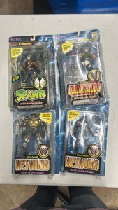 action figure lot, spawn, Youngblood, wet works a lot