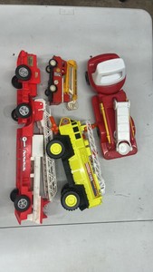 fire truck lot, toys, little tykes, Fisher Price