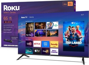 $400 Roku 65-Inch Select Series 4K QLED TV