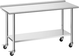 $170 VEVOR 24x60 Stainless Steel Work Table