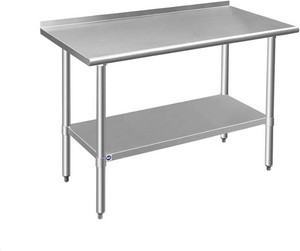 $113 ROCKPOINT Stainless Steel Prep Table 24x48
