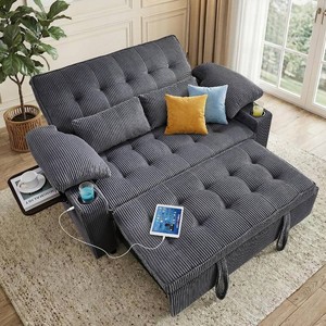 $350 Wakefit 58in Sleeper Sofa Bed, USB Charging