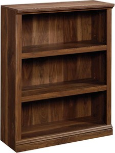 $155 Sauder 3-Tier Book Shelf in Grand Walnut