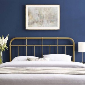 $127 Modway Alessia King Headboard in Gold