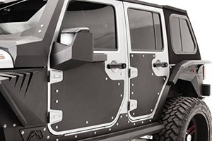 $263 Fab Fours JK30001 Door Skin,Black