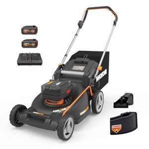 $380 Worx 40V Cordless Lawn Mower WG752, 21