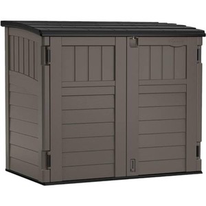$335 Suncast 34 Cu Ft Horizontal Shed, Lockable